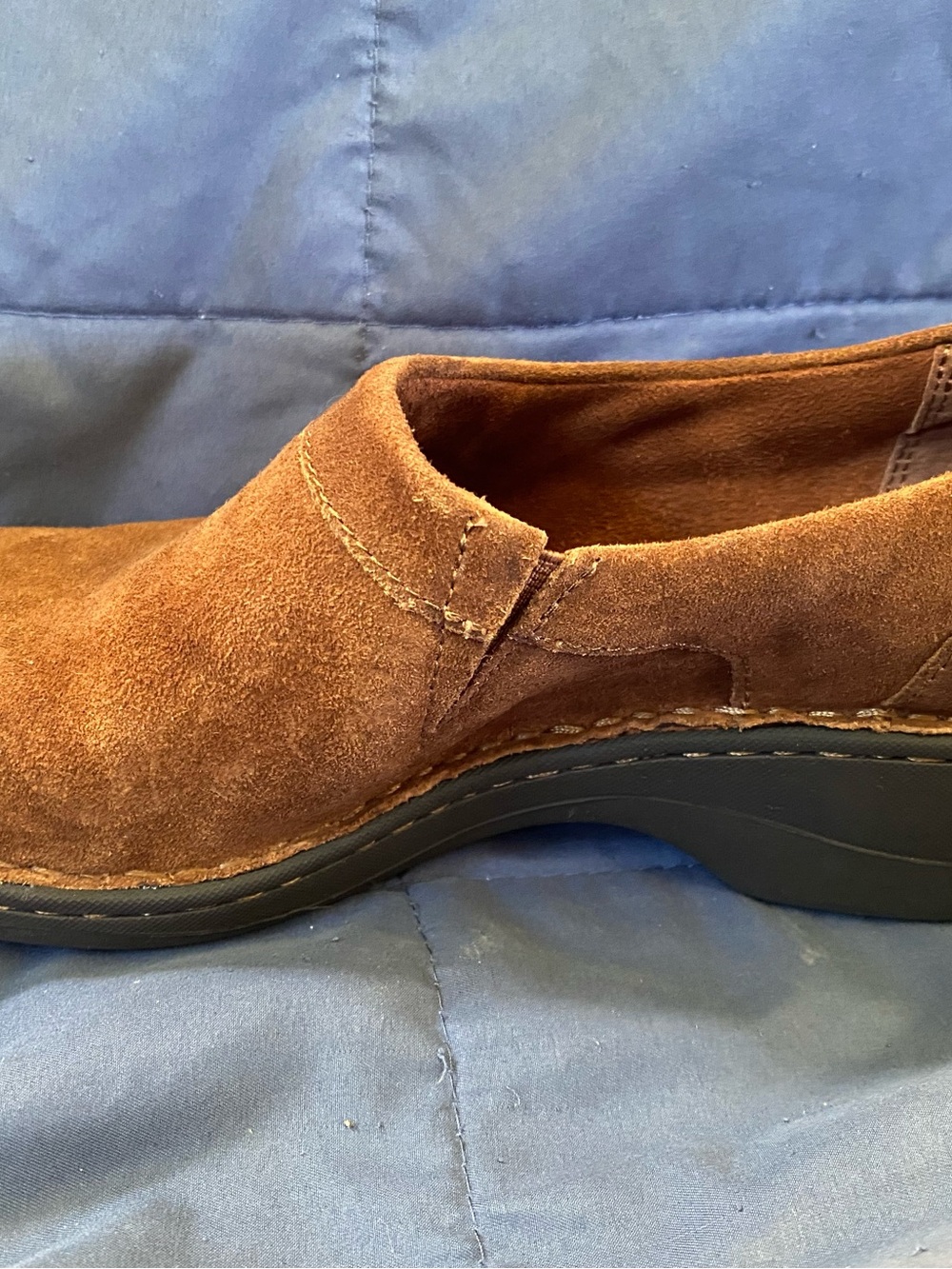 Born Blue and Tan Women's Shoe Box - Picture 6 of 8